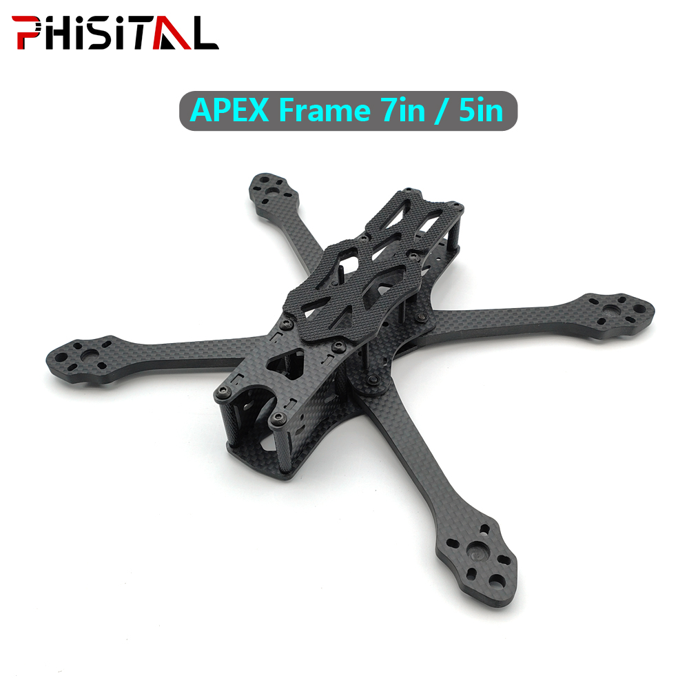 Drone Racing Motor - Kit Rangka Quadcopter Serat Karbon APEX