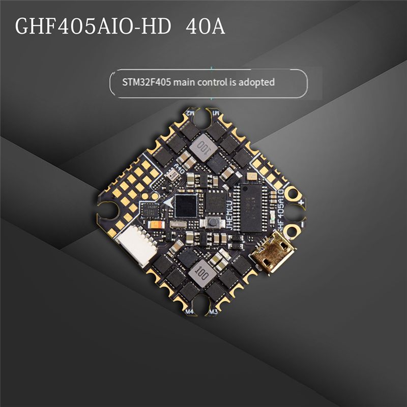 ABTI-GHF405AIO-HD 40A Pengontr - Drone Racing Flight Controller ulasan dan harga