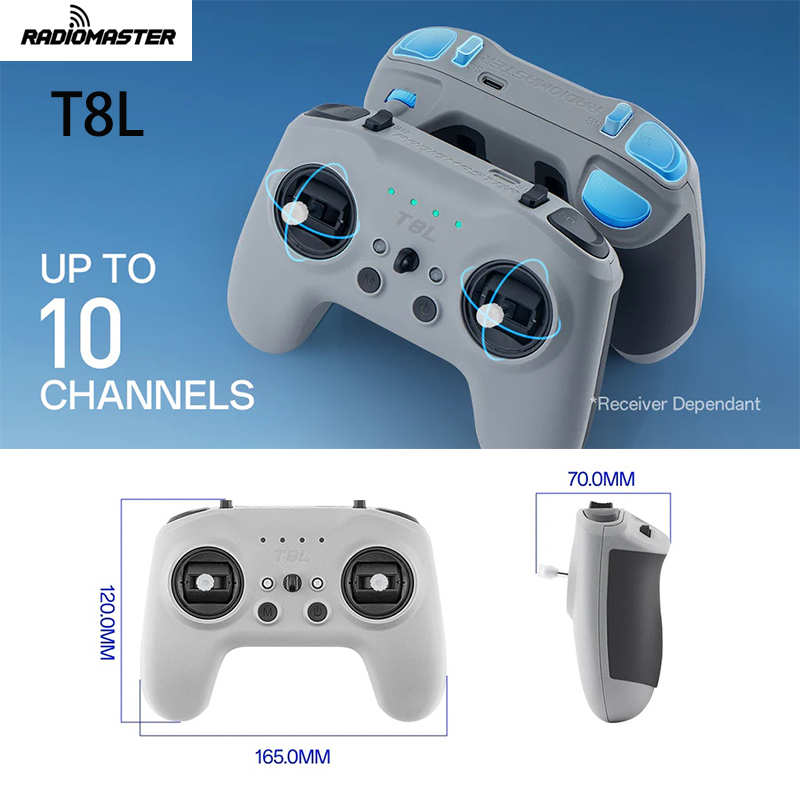 RadioMaster T8L, Pengontrol Ra - Drone Racing Transmitter ulasan dan harga
