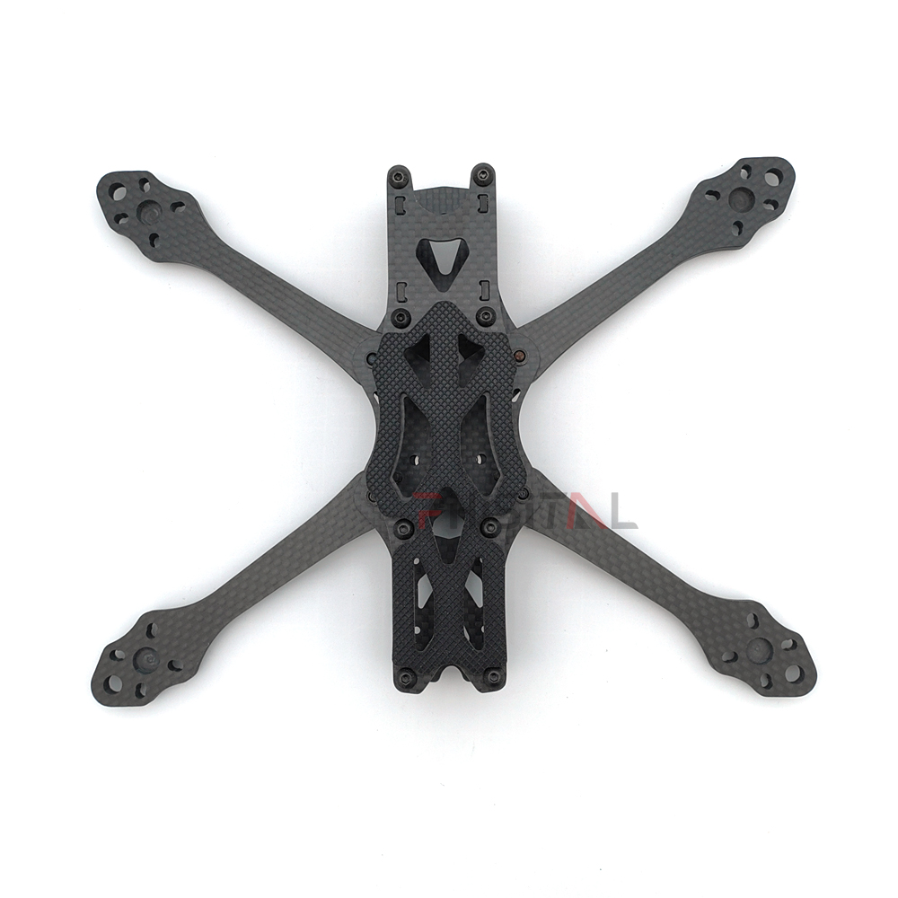 Kit Rangka Quadcopter Serat Ka - Drone Racing Motor ulasan dan harga