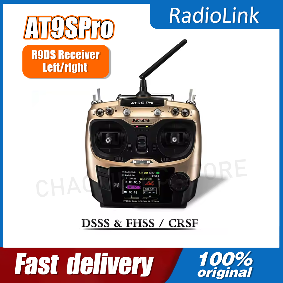 Radiolink AT9SPro 12CH 2.4G DS - Drone Racing Transmitter ulasan dan harga