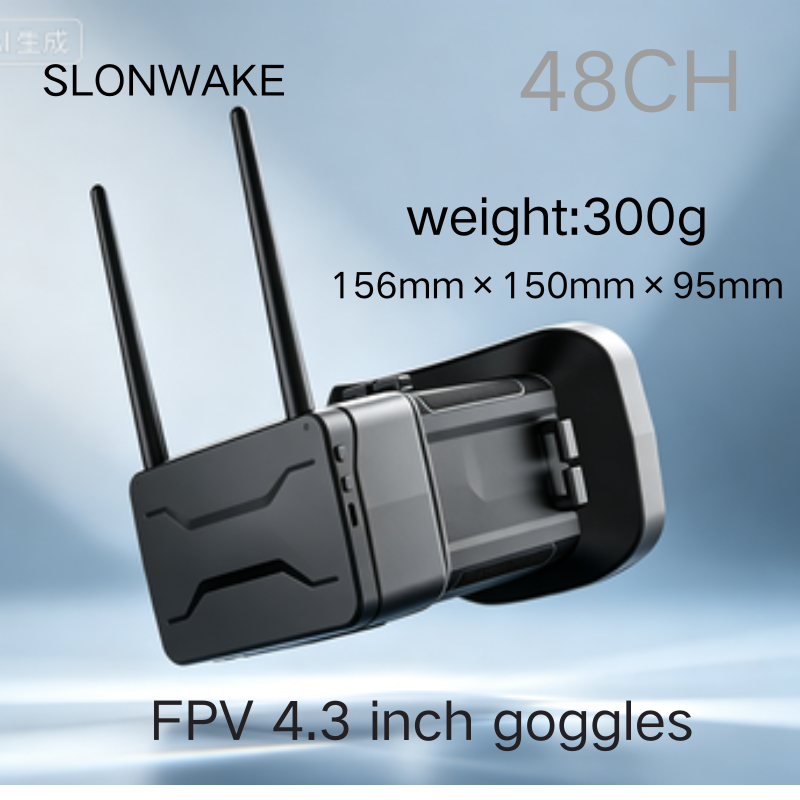 Kacamata FPV 5.8G, Layar 4.3 I - Drone Racing Antenna ulasan dan harga